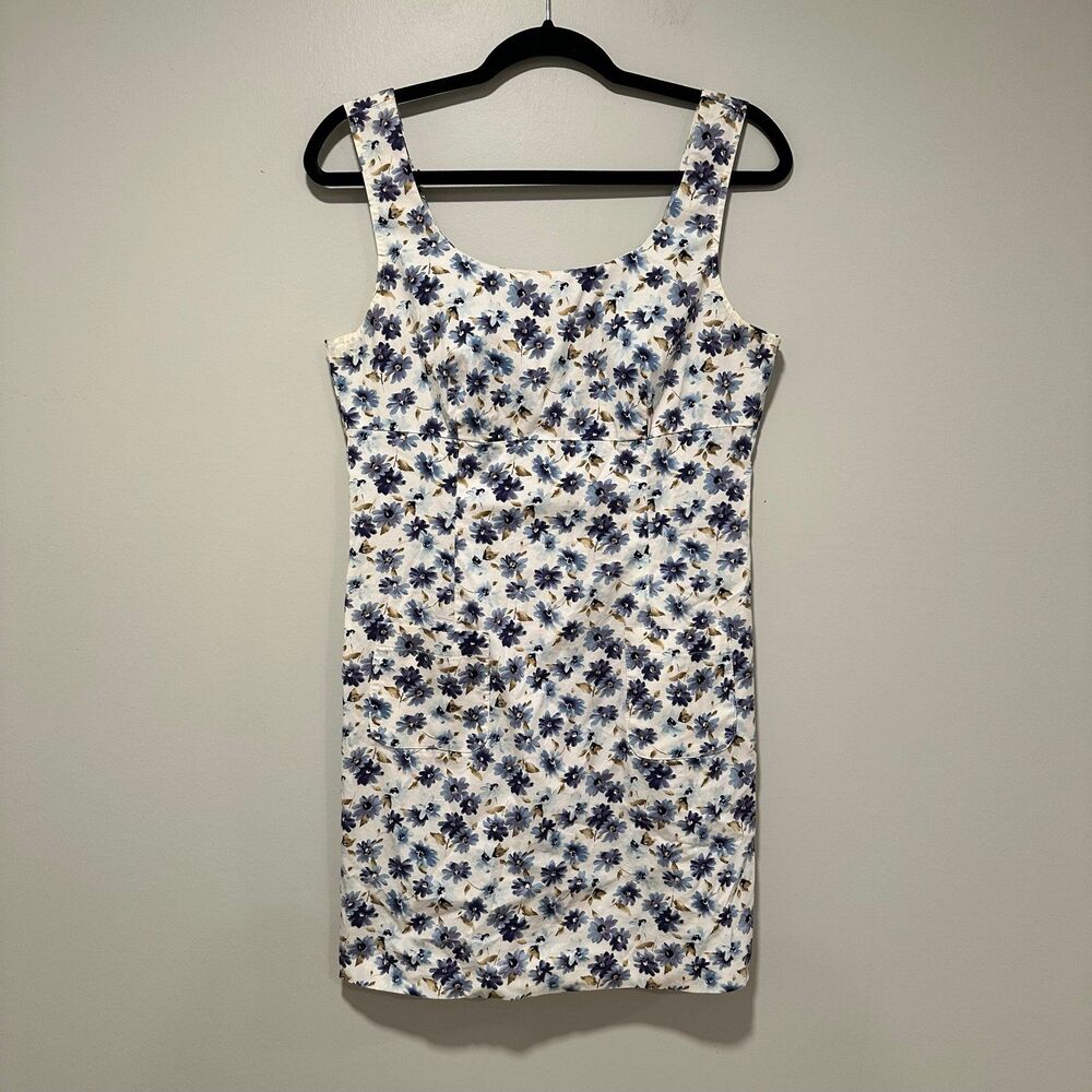 Vintage City Triangles Floral Mini Dress